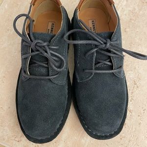 NWT Kenneth Cole Blue Suede Shoes